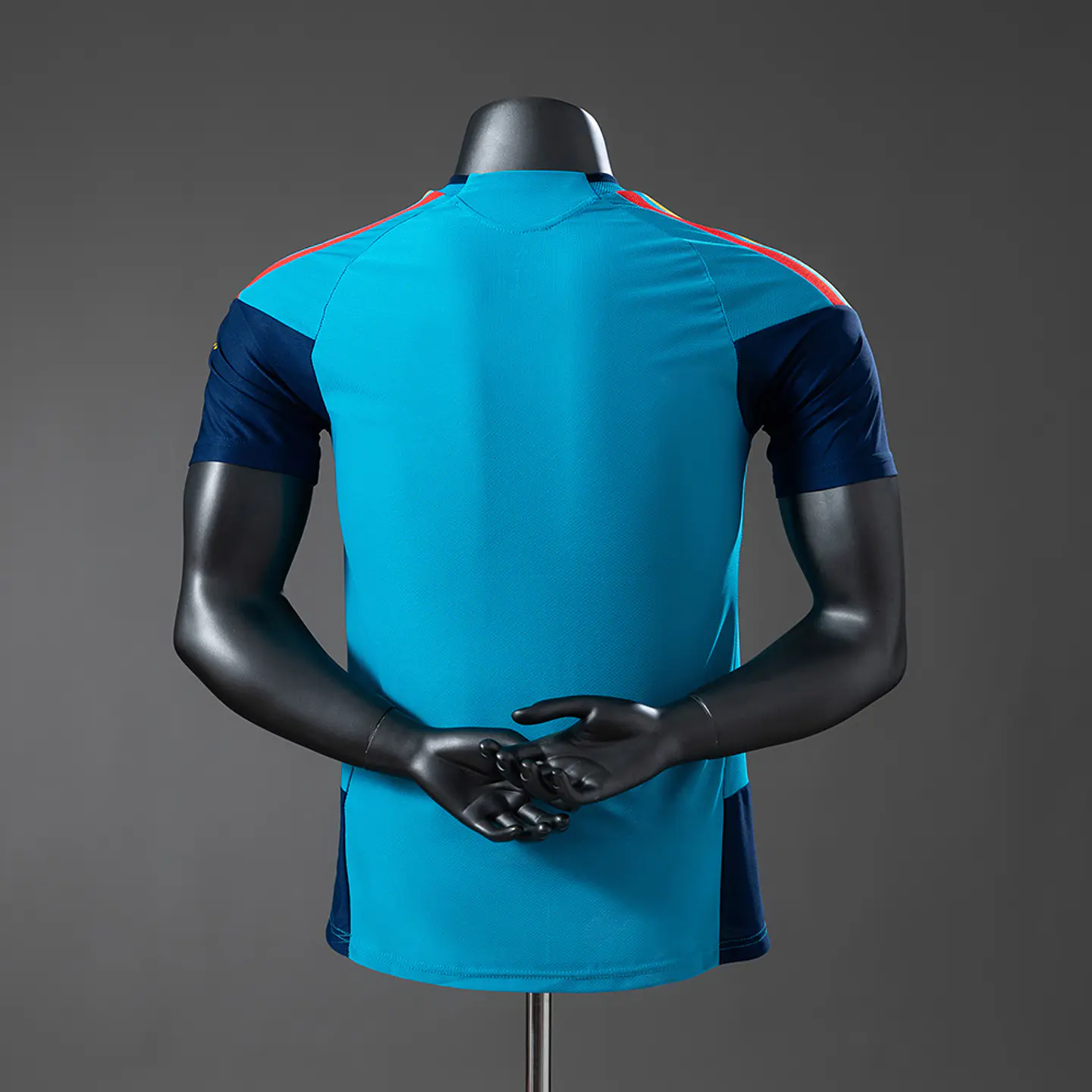 2026 Spain Blue Player Edition Training Jersey 2