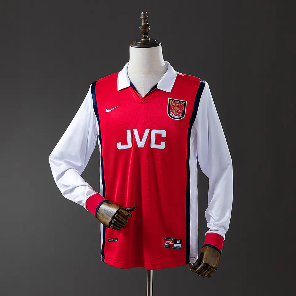 1998-99 Arsenal Home Long Sleeve Jersey 1