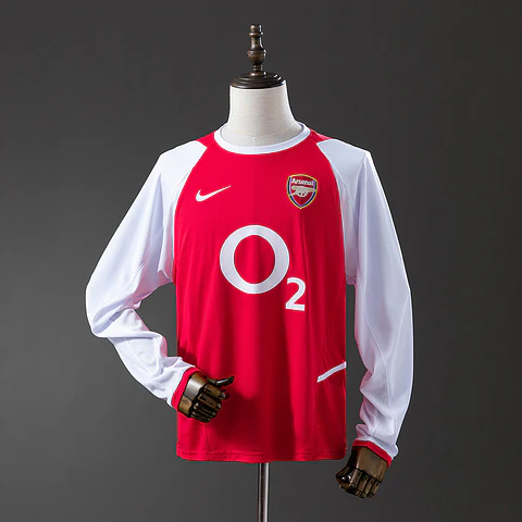 2002-04 Arsenal Home Long Sleeve Jersey