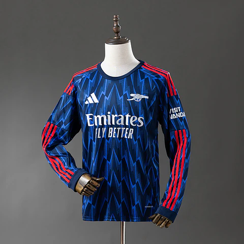 2025-26 Arsenal Away Long Sleeve Jersey