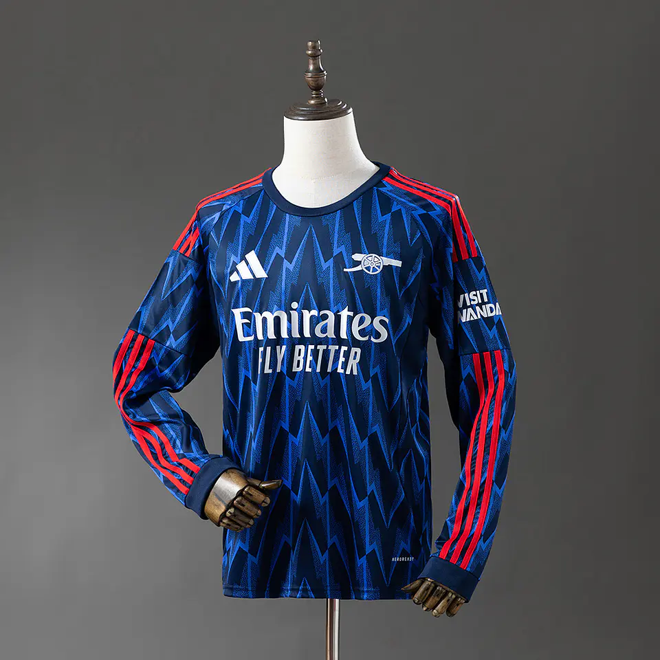 2025-26 Arsenal Away Long Sleeve Jersey 1