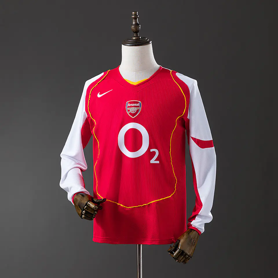 2004-05 Arsenal Home Long Sleeve Jersey 1