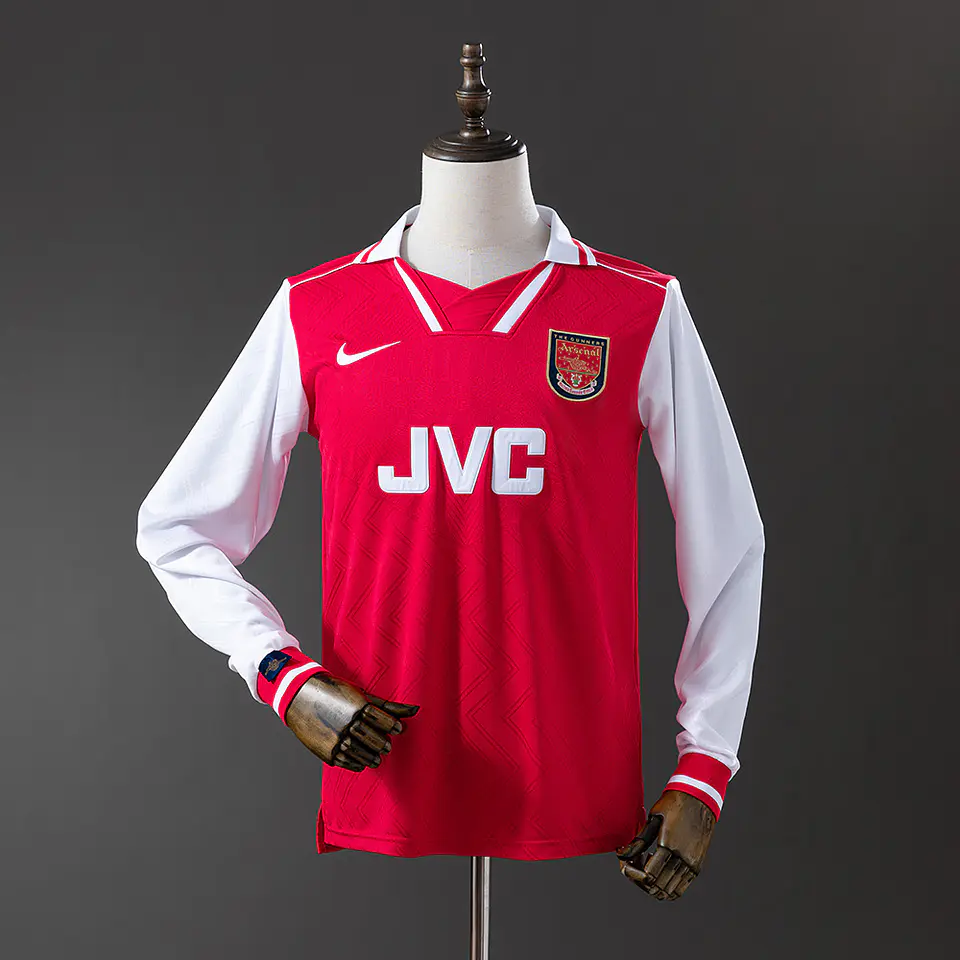 1996-98 Arsenal Home Long Sleeve Jersey 1