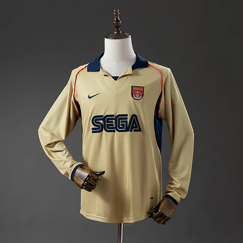 2001-02 Arsenal Away Long Sleeve Jersey