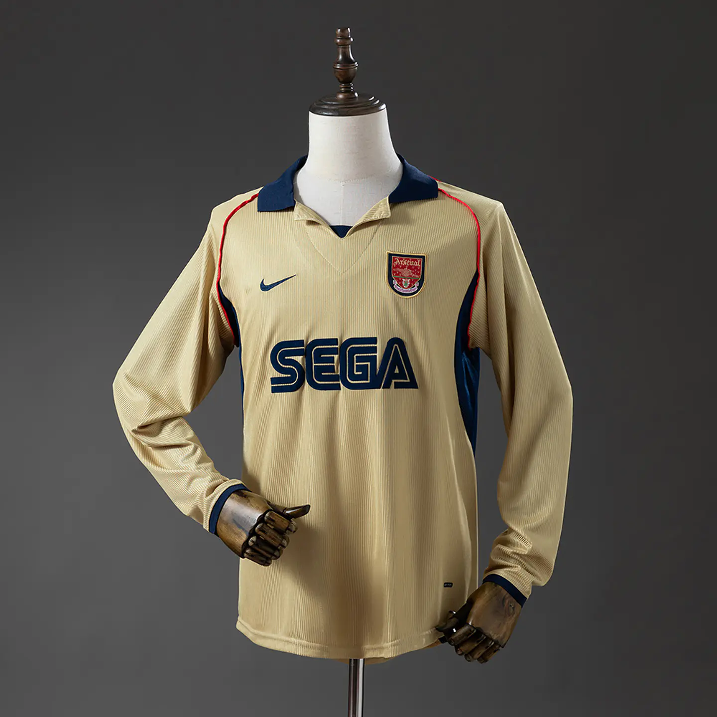 2001-02 Arsenal Away Long Sleeve Jersey 1