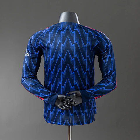 2025-26 Arsenal Away Long Sleeve Player Edition Jersey