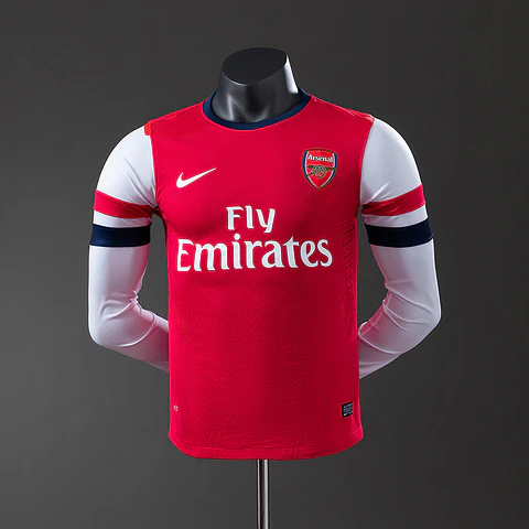 2012-14 Arsenal Home Long Sleeve Player Edition Jersey