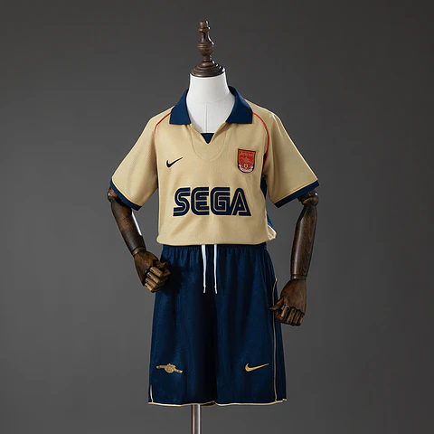 2001-02 Arsenal Away Kids Kit