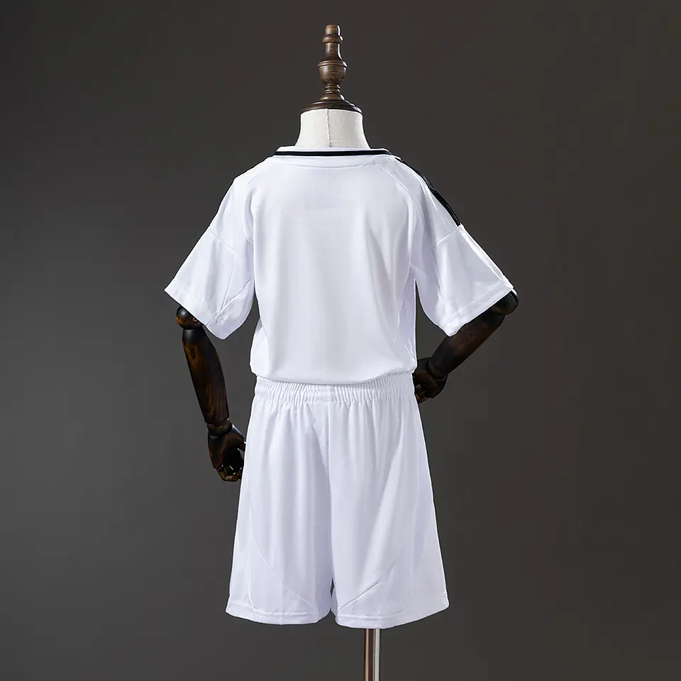 2024-25 Real Madrid Home Kids Kit 2