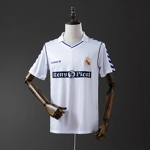 1989-90 Real Madrid Home Jersey
