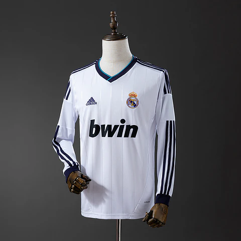 2012-13 Real Madrid Home Long Sleeve Jersey