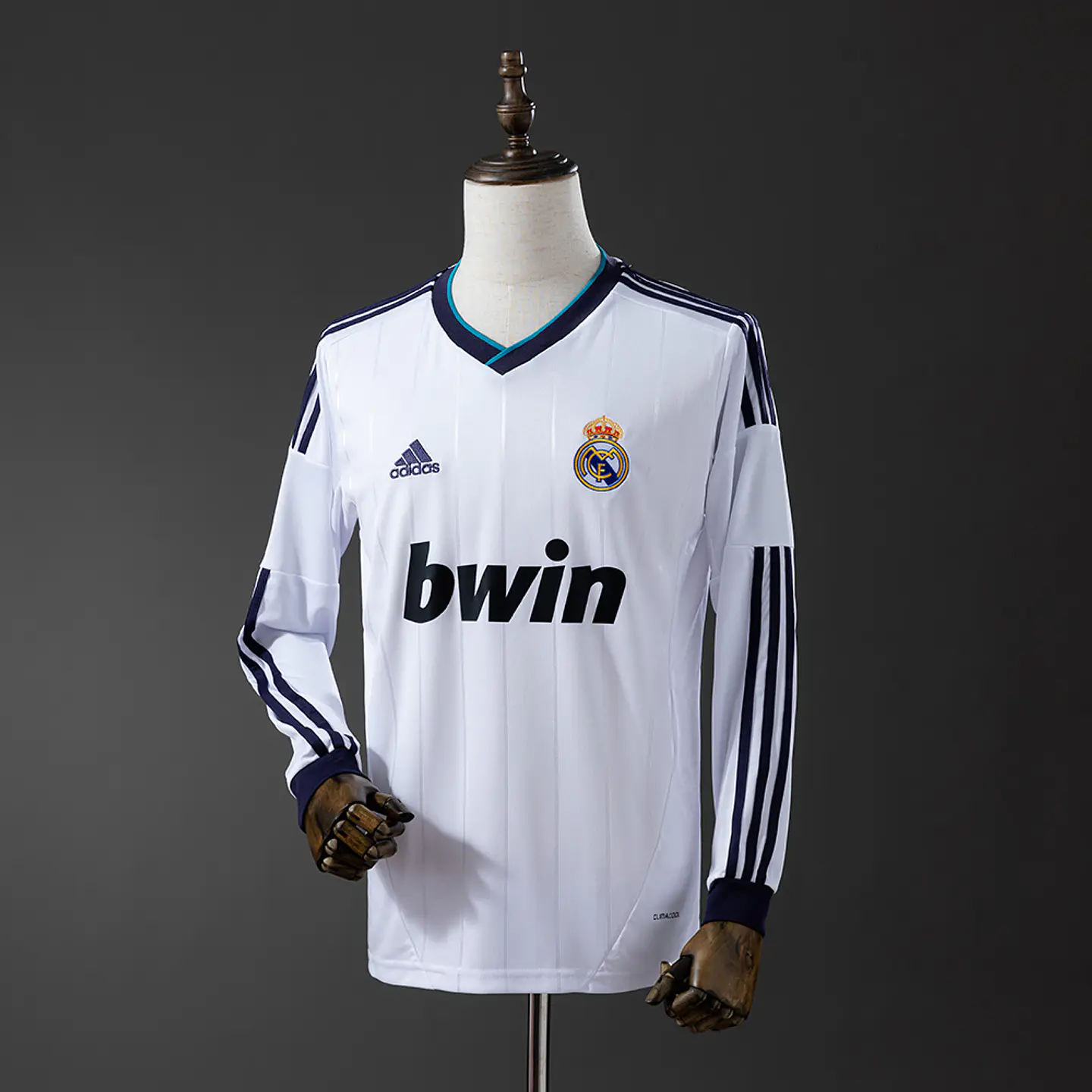 2012-13 Real Madrid Home Long Sleeve Jersey 1