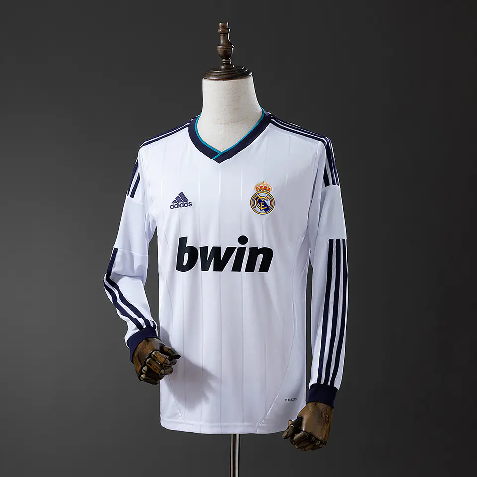 2012-13 Real Madrid Home Long Sleeve Jersey 1