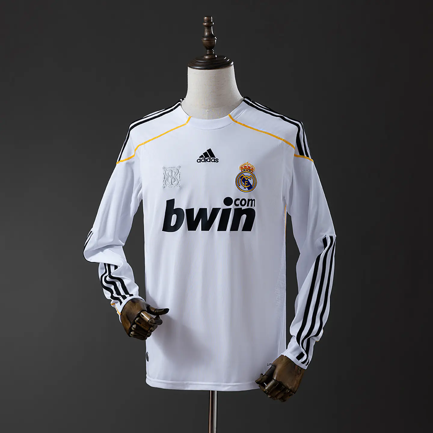 2009-10 Real Madrid Home Long Sleeve Jersey 1