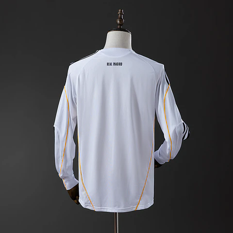 2009-10 Real Madrid Home Long Sleeve Jersey