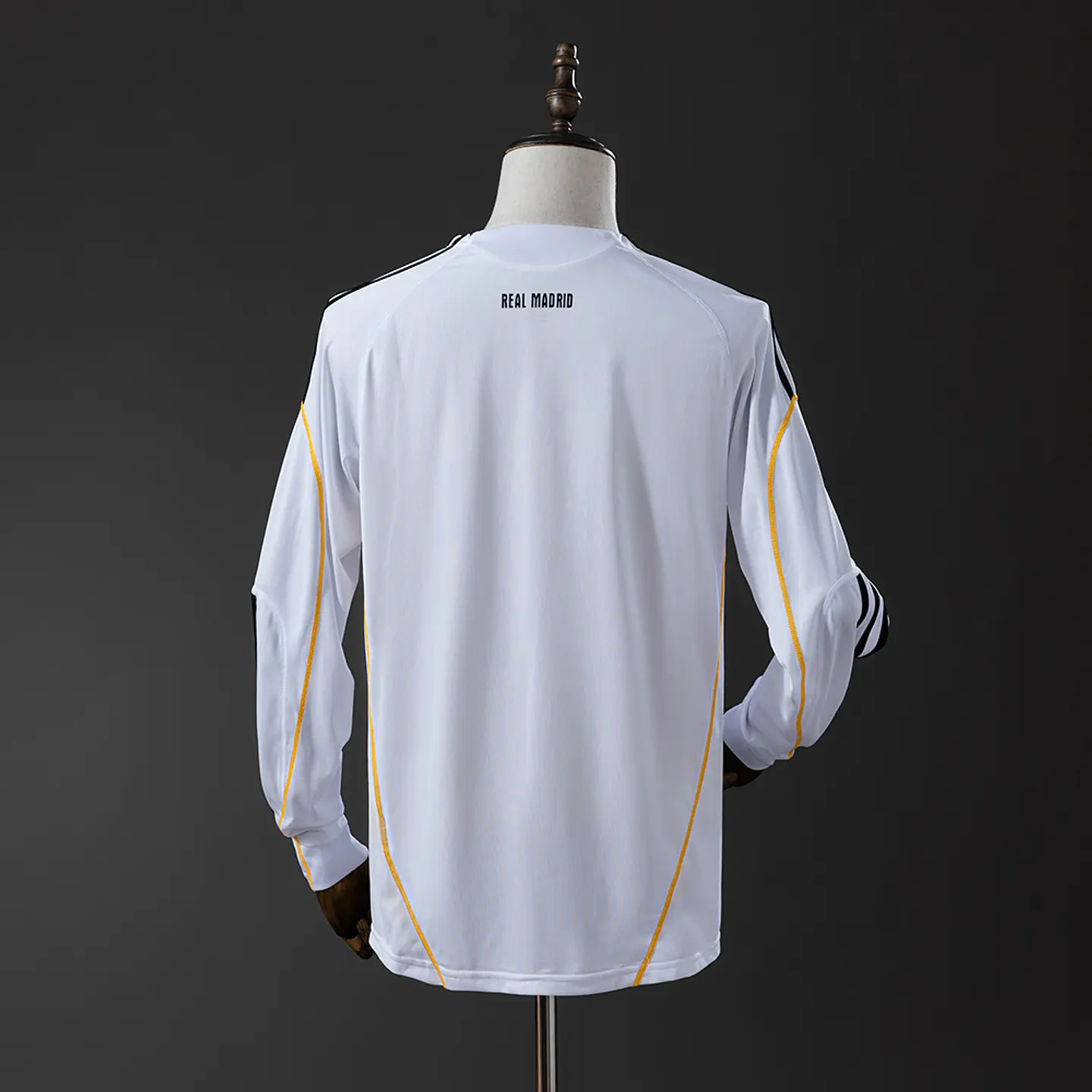 2009-10 Real Madrid Home Long Sleeve Jersey 2