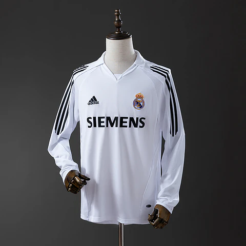 2005-06 Real Madrid Home Long Sleeve Jersey