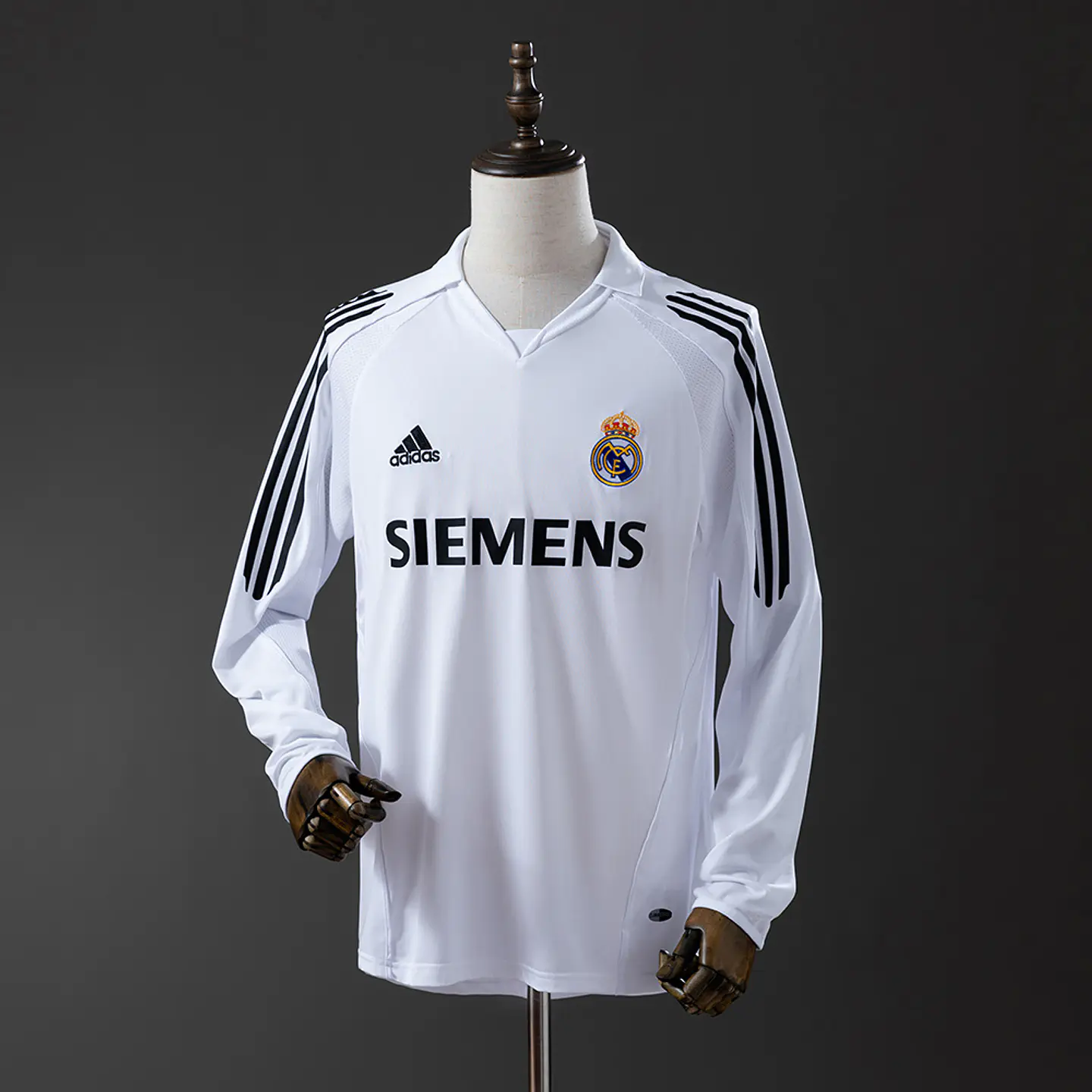 2005-06 Real Madrid Home Long Sleeve Jersey 1
