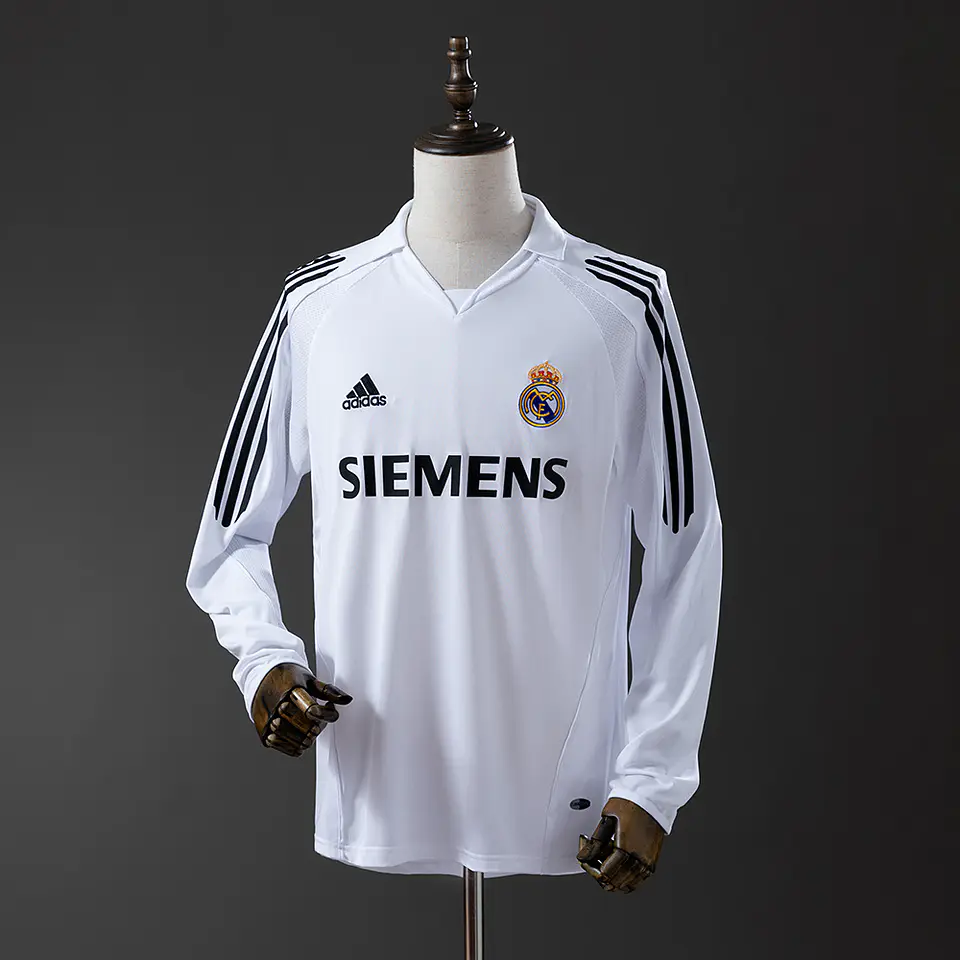 2005-06 Real Madrid Home Long Sleeve Jersey 1