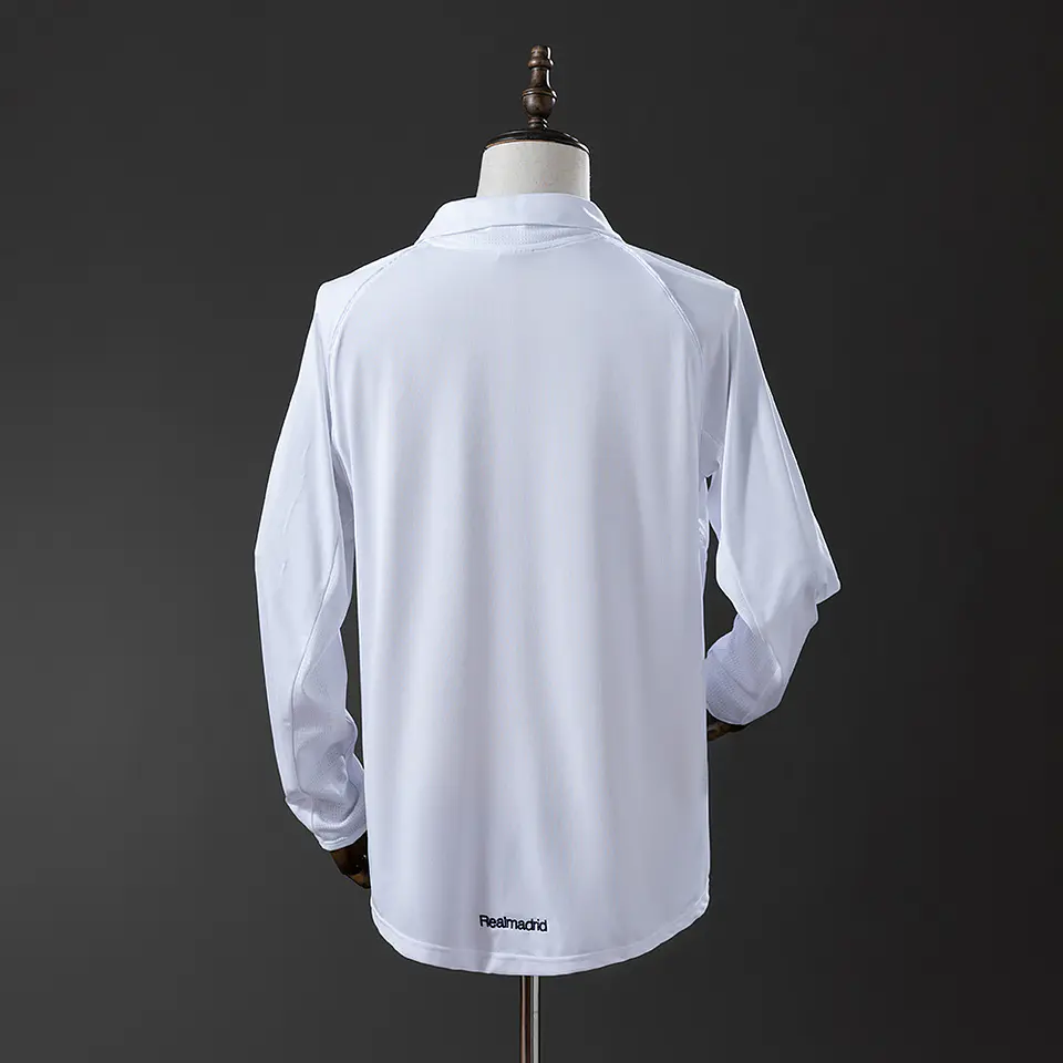2005-06 Real Madrid Home Long Sleeve Jersey 2