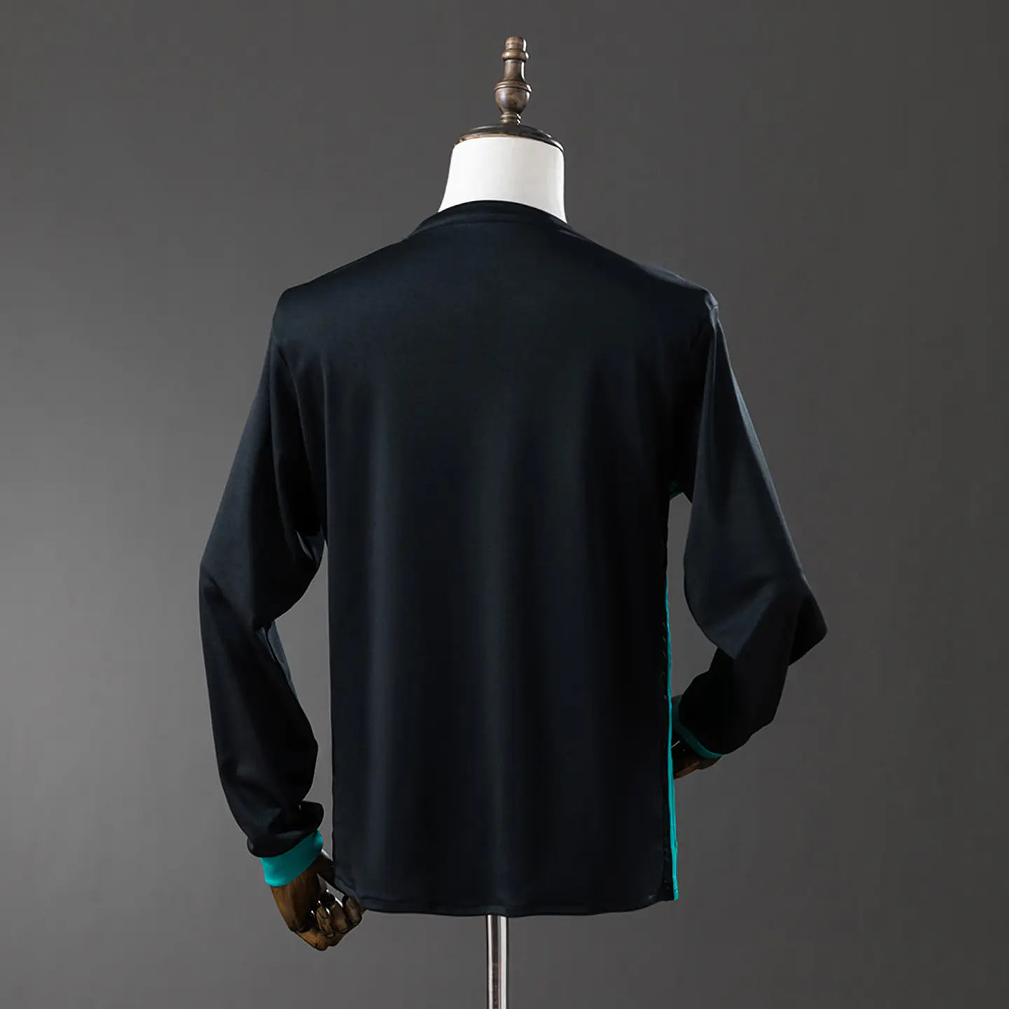 2017-18 Real Madrid Away Long Sleeve Jersey 2