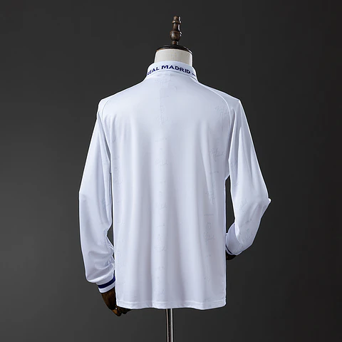 1994-96 Real Madrid Home Long Sleeve Jersey