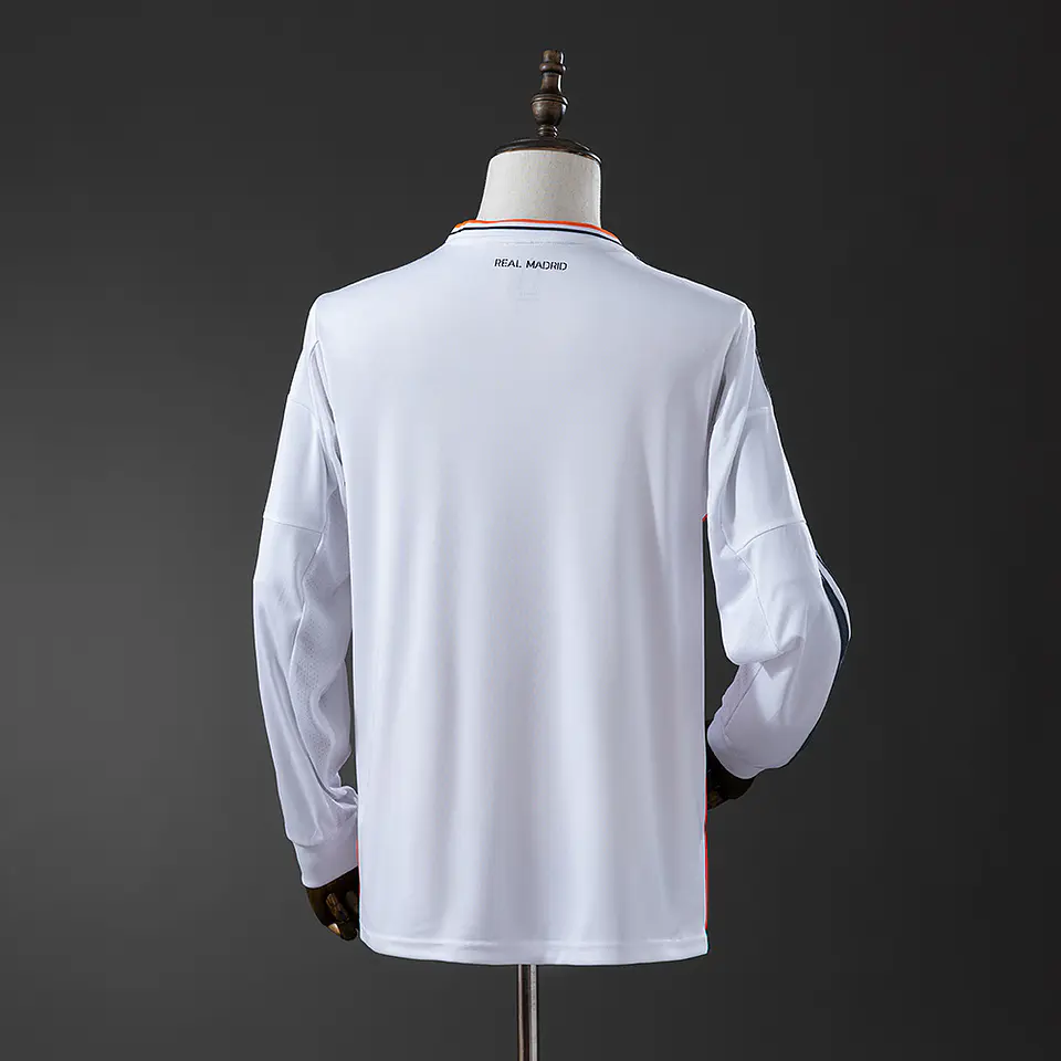2013-14 Real Madrid Home Long Sleeve Jersey 2