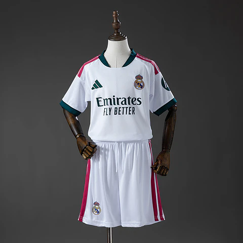 2026-27 Real Madrid Home Kids Kit