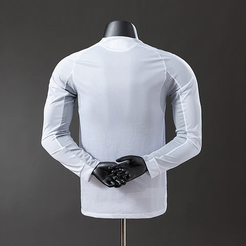 2025-26 Real Madrid Home Long Sleeve Player Edition Jersey