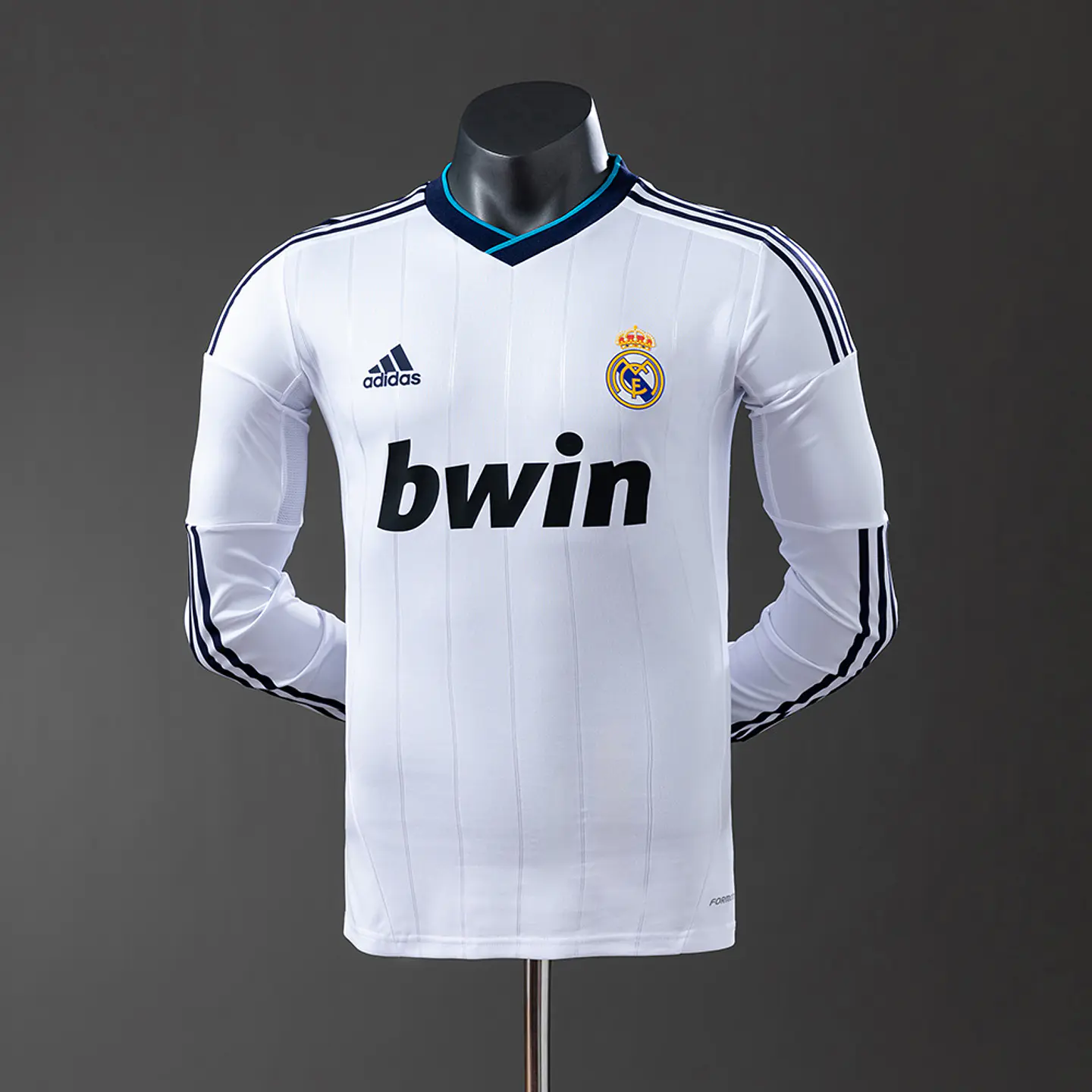 2012-13 Real Madrid Home Long Sleeve Player Edition Jersey 1