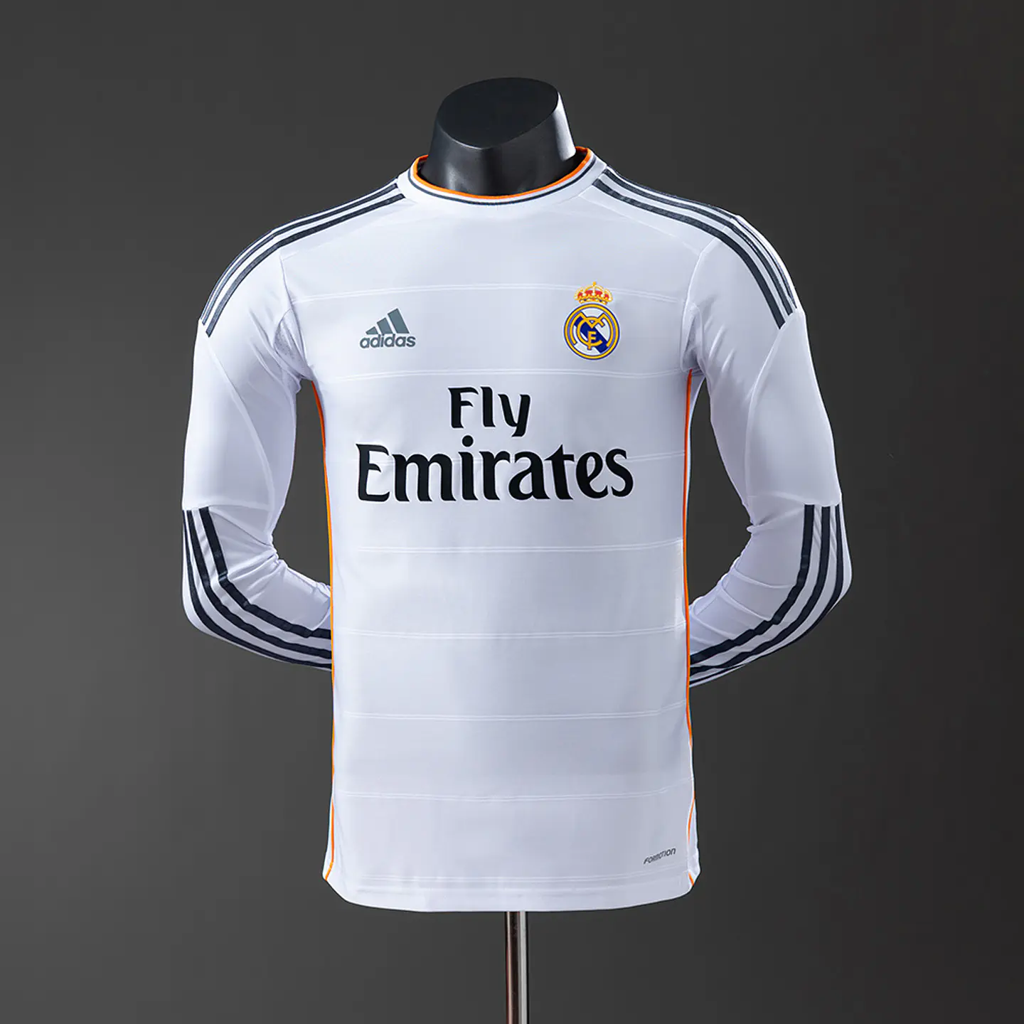 2013-14 Real Madrid Home Long Sleeve Player Edition Jersey 1