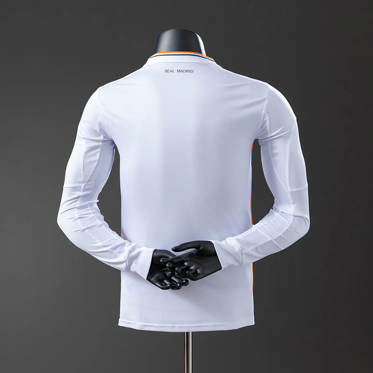 2013-14 Real Madrid Home Long Sleeve Player Edition Jersey 2