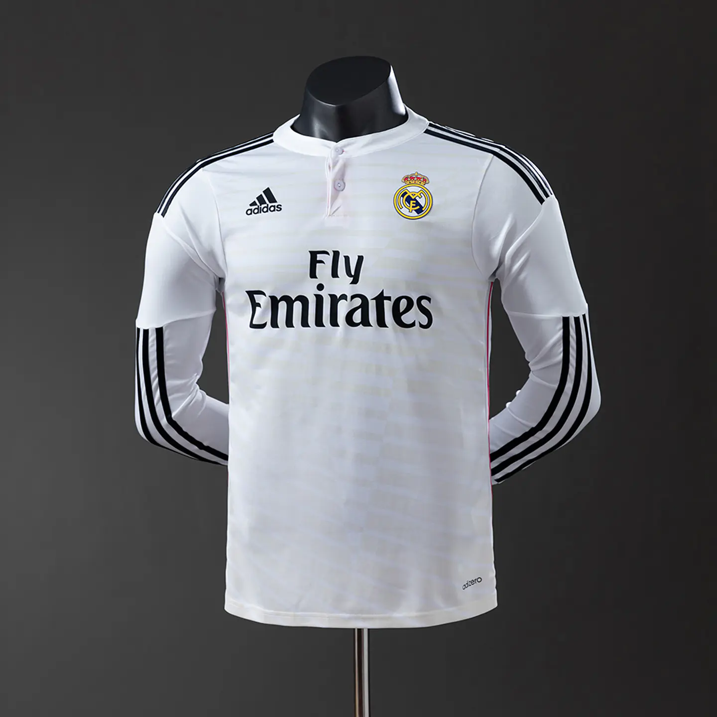2014-15 Real Madrid Home Long Sleeve Player Edition Jersey 1