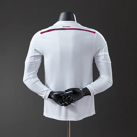 2014-15 Real Madrid Home Long Sleeve Player Edition Jersey