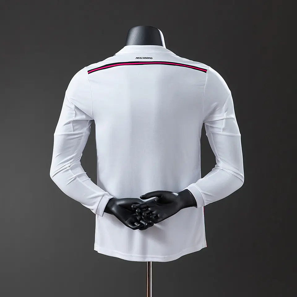 2014-15 Real Madrid Home Long Sleeve Player Edition Jersey 2