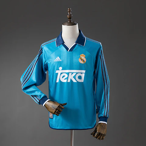1999-01 Real Madrid Third Long Sleeve Jersey