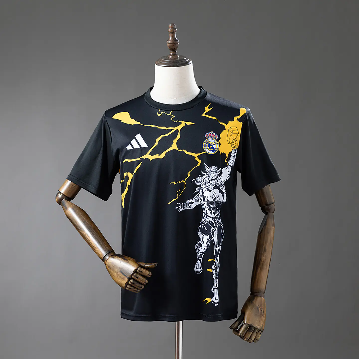 2025-26 Real Madrid Marvel Travel Shirt 1