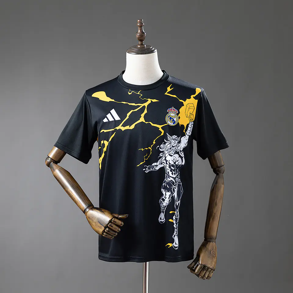 2025-26 Real Madrid Marvel Travel Shirt 1