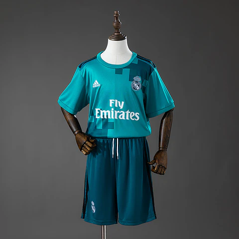 2017-18 Real Madrid Third Kids Kit
