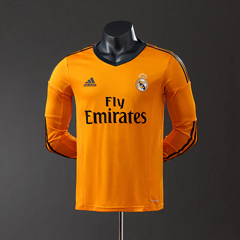 2013-14 Real Madrid Third Long Sleeve Player Edition Jersey