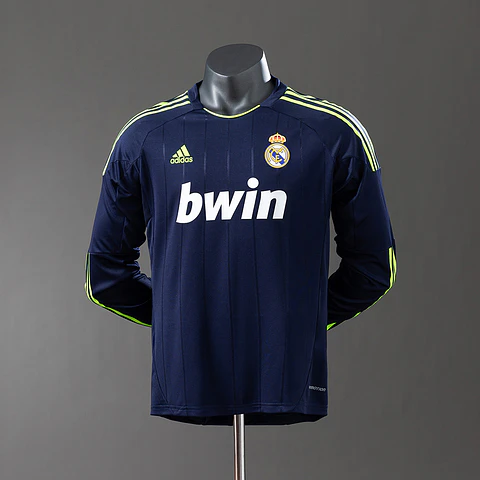 2012-13 Real Madrid Away Long Sleeve Player Edition Jersey