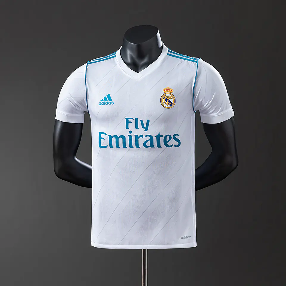 2017-18 Real Madrid Home Player Edition Jersey 1