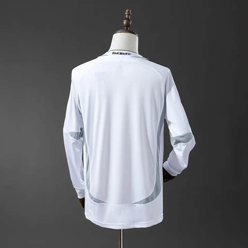 2006-07 Real Madrid Home Long Sleeve Jersey 2