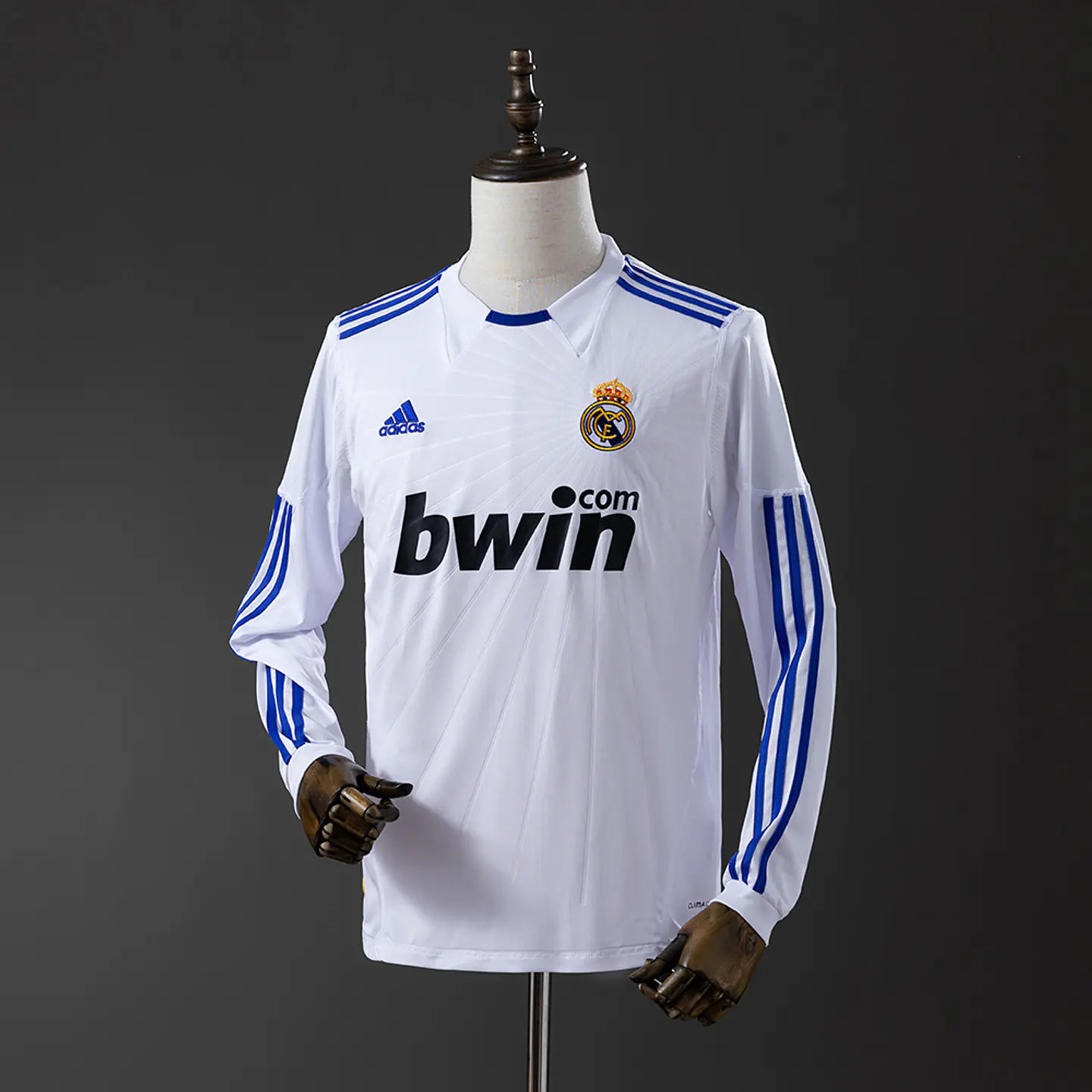 2010-11 Real Madrid Home Long Sleeve Jersey 1
