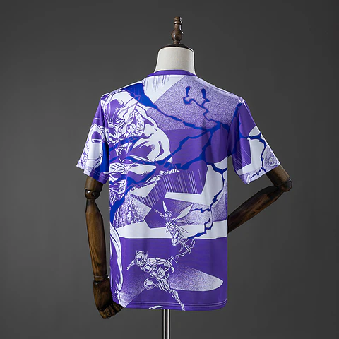 2025-26 Real Madrid Marvel Pre-Match Purple Jersey