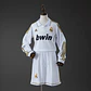 2011-12 Real Madrid Home Long Sleeve Kids Kit  - thumbnail 1