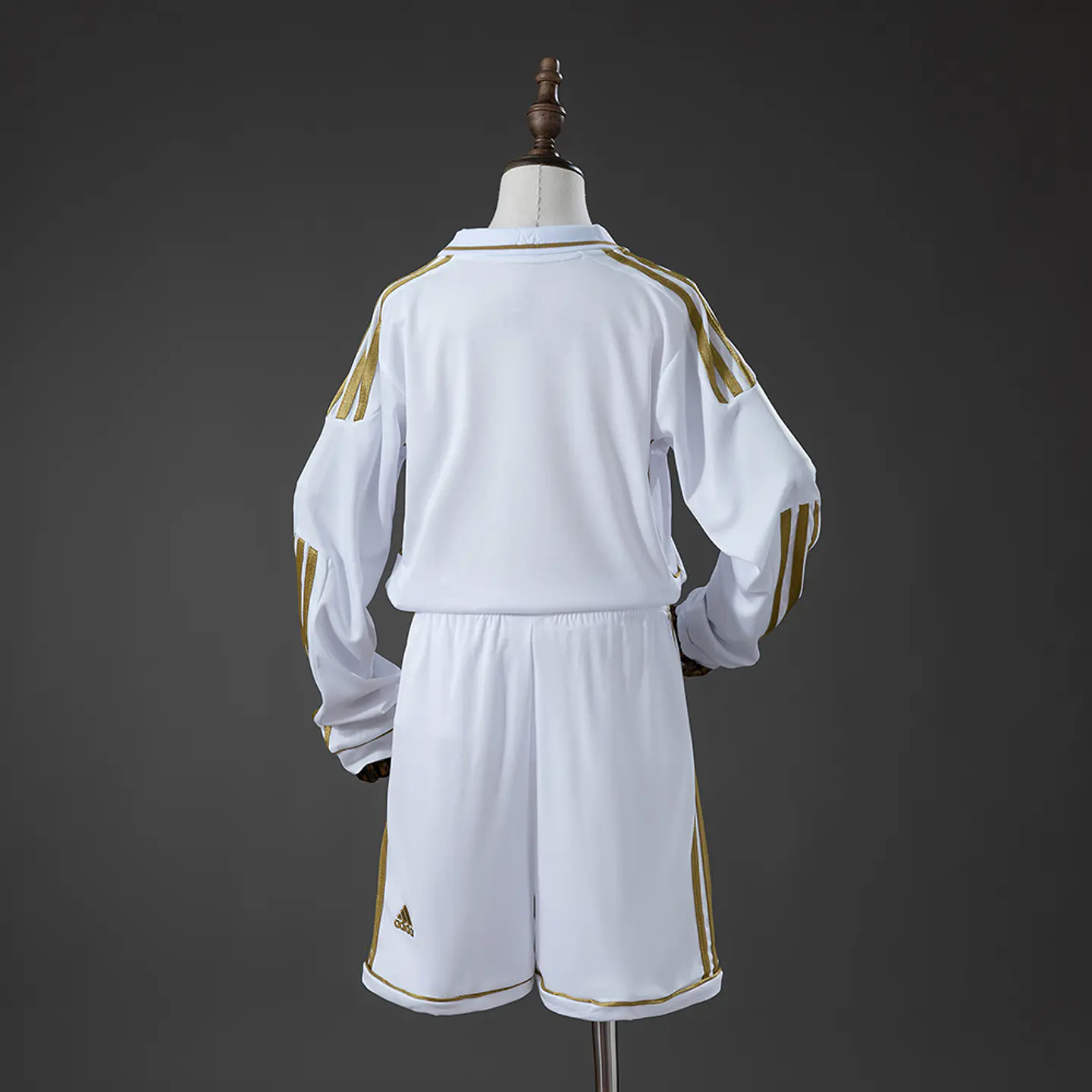 2011-12 Real Madrid Home Long Sleeve Kids Kit  2