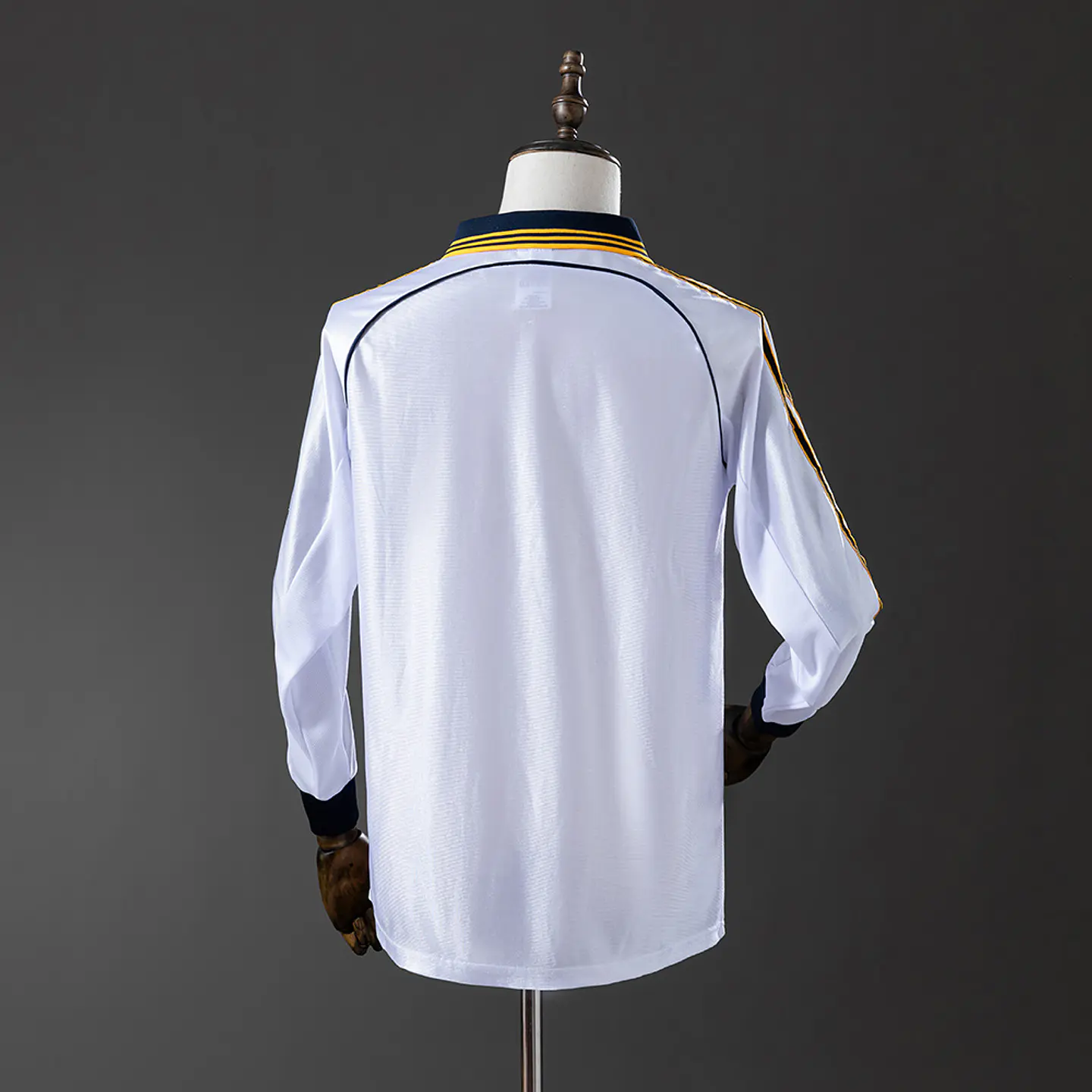 1998-00 Real Madrid Home Long Sleeve Jersey 2