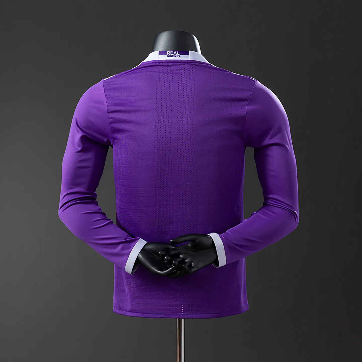 2016-17 Real Madrid Away Long Sleeve Player Edition Jersey 2