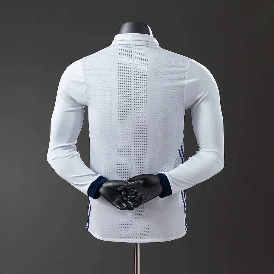 2016-17 Real Madrid Home Long Sleeve Player Edition Jersey 2
